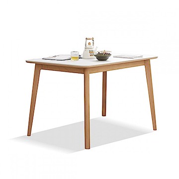 源氏木語樂岩實木岩板餐桌1.6M Y166R01 (H014384190)