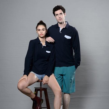 【Per GIBO】紳士網眼男版POLO衫(PT163014丈青)