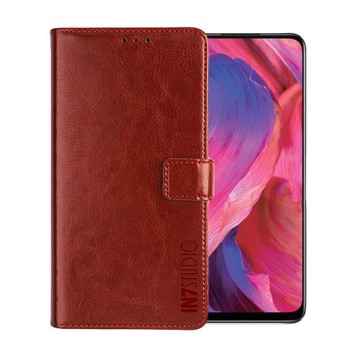IN7 瘋馬紋 OPPO A74 5G (6.5吋) 錢包式 磁扣側掀PU皮套 吊飾孔 手機皮套保護殼