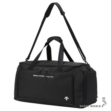 Descente 迪桑特 旅行袋 手提包 肩背包 大容量 黑【運動世界】SR123TBG1C-BLK0