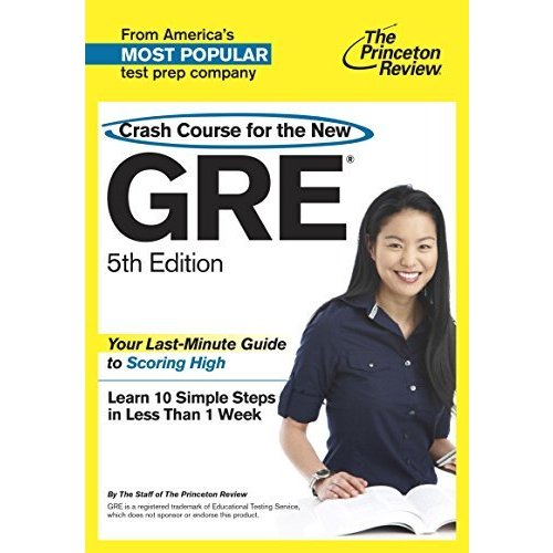 Crash Course for the GRE  5th Edition (Graduate School Test Preparation)