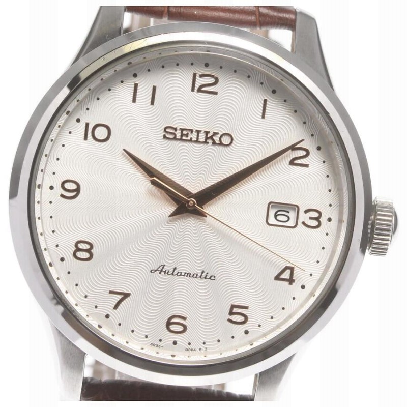 SEIKO】セイコー デイト 4R35-00P0 自動巻き メンズ | LINE