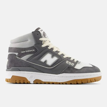 New Balance 650 [BB650REG] 男女 運動休閒鞋 復古鞋 中筒 舒適 穿搭 灰 白