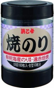 浜乙女 遠赤焙焼焼きのり 10切100枚