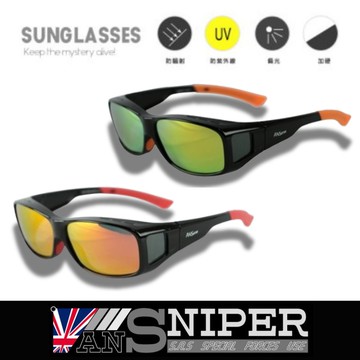 [狙擊者]SP9407抗藍光抗UV保麗萊偏光包鏡