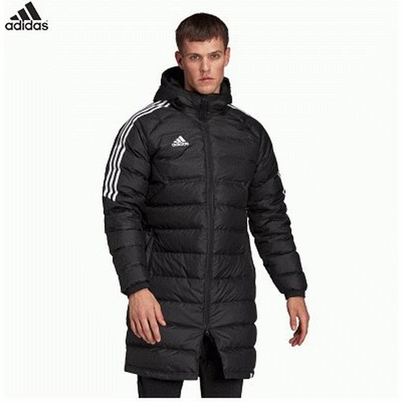 おしゃれ】 adidas アディダス ベンチコート ダウン 未使用品 - ダウンジャケット