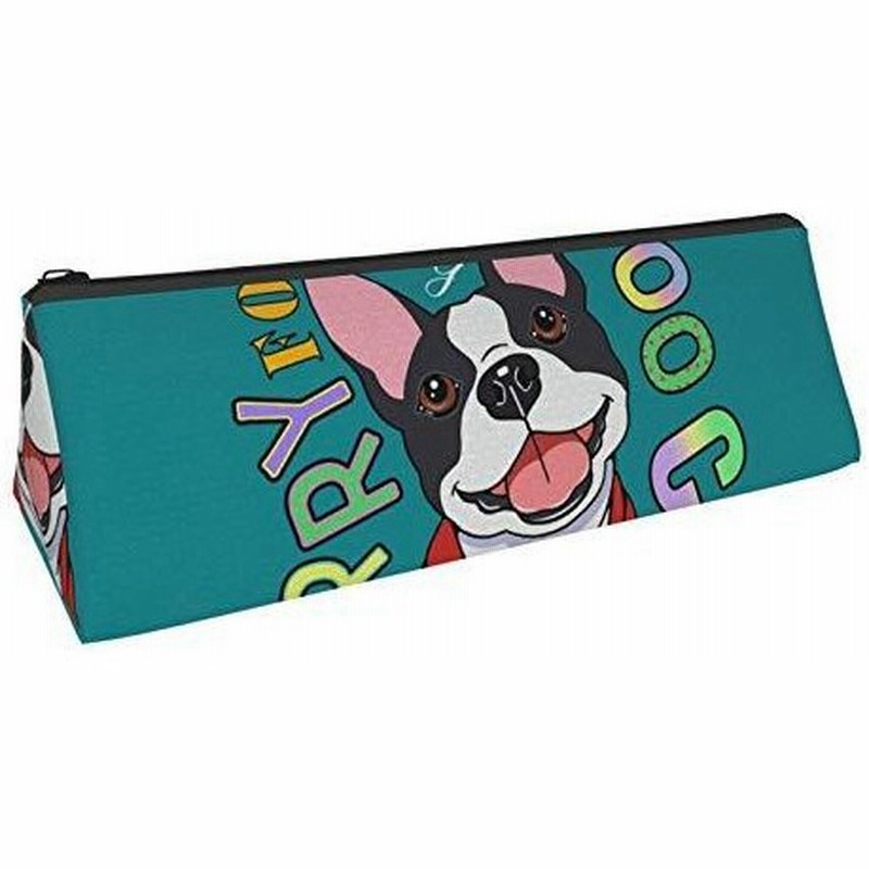 ボストンテリア キュート犬 筆袋 ペン入れ ペンケース ペンポーチ 筆入れ 文房具布製の物 簡易 筆の袋多機能的な文具 筆箱 通学 人気 学生 子供 通販 Lineポイント最大get Lineショッピング