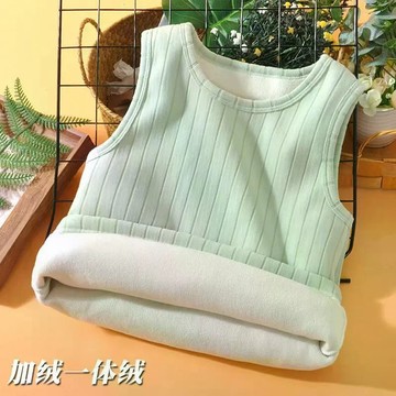 舒適與顏值並存~兒童保暖背心加絨加厚男女寶寶保暖貼身內穿秋冬款打底 男童秋冬馬甲 保暖馬夾 兒童坎肩 背心內搭