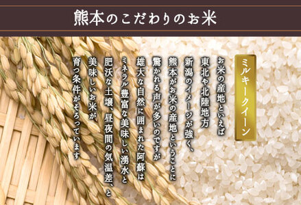 令和5年産 阿蘇のお米 ミルキークイーン10kg 1袋 白米