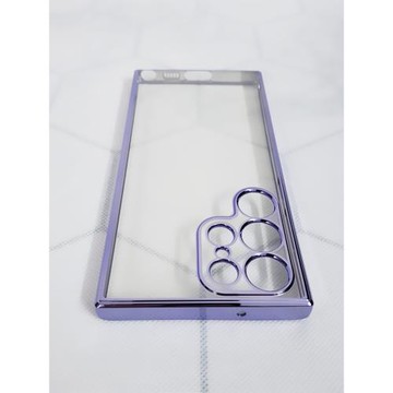 奢華電鍍適用三星S23Ultra手機殼S22+透明套硅膠S22Ultra防摔S23全包邊S22超薄軟殼高顏值男女款