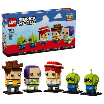 1200【台中翔智積木】LEGO 樂高 迪士尼 BrickHeadz 40860 玩具總動員 胡迪 巴斯光年 翠絲三眼怪