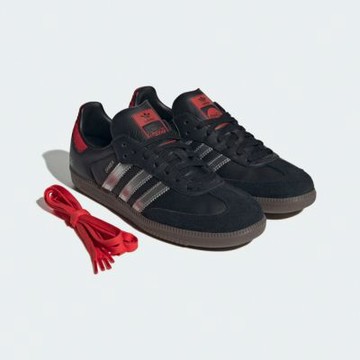 adidas 愛迪達 休閒鞋 Samba OG Coca Cola 男鞋 女鞋 黑 可口可樂 聯名 德訓鞋 KH6880