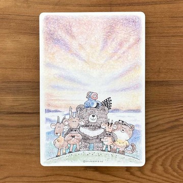 在地好朋友明信片－曙光