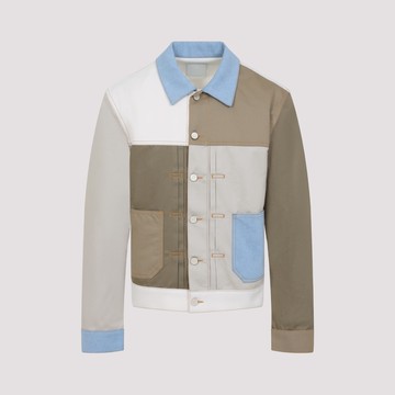 Givenchy Pleated And Snapped Denim Jacket