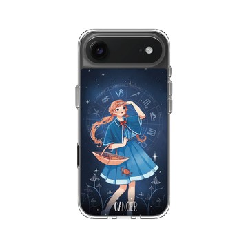 iPhone Air Clear Case（相機按鈕） 透明 - Ludmilacerafoce - 巨蟹座