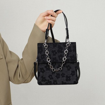 Viney包包新款時尚斜挎包腋下迷你小包輕奢帆布百搭手提馬鞍女包