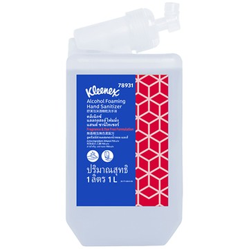 舒潔Kleenex泡沫酒精乾洗手液/78931/1000ml/6瓶/箱