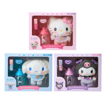 Sanrio 三麗鷗 嬰兒造型絨毛娃娃組 寶寶造型玩偶
