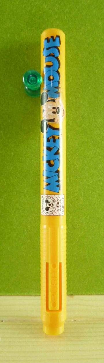 【震撼精品百貨】Micky Mouse 米奇/米妮  擦布筆-黃米奇 震撼日式精品百貨