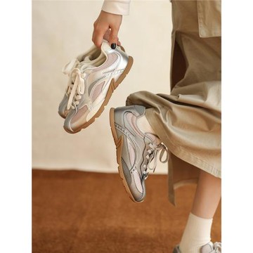 【冉言】幻境 原創透氣德訓鞋女軟底賽車鞋2025新款復古未來感