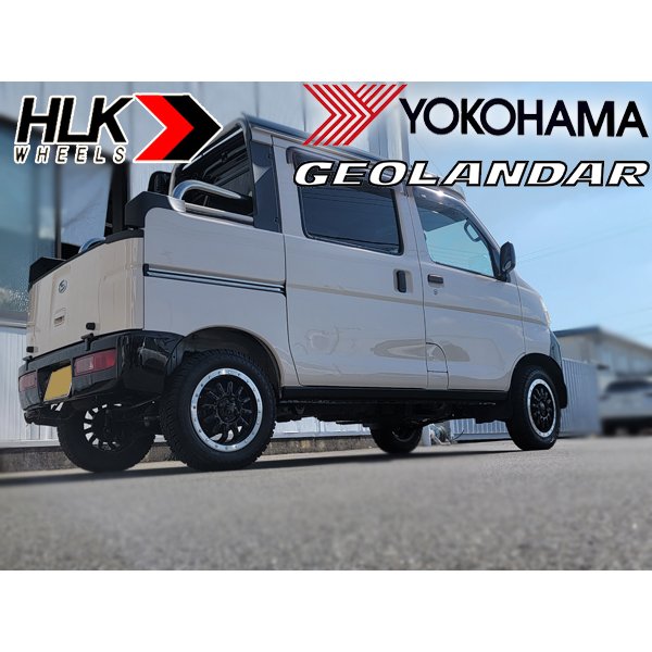 送関込 送料込☆ヨコハマジオランダーX-AT145R14C☆アゲバンアゲトラ軽