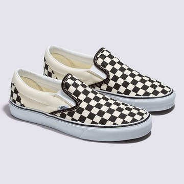 Vans Classic Slip-On 男女 棋盤格滑板鞋 VN000EYEBWW