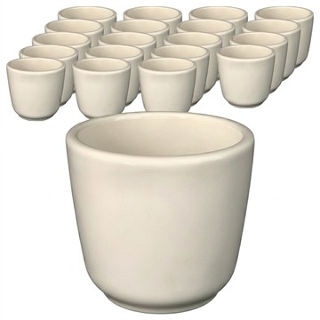TATUNG 大同磁器 直型茶杯 20個  白色  1組