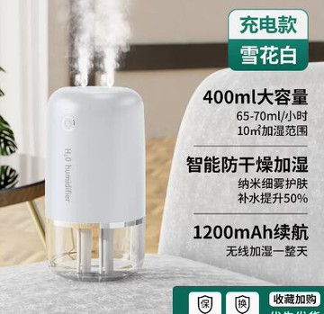 加濕器小型辦公室桌面大噴霧家用靜音臥室孕婦嬰兒高顏值宿舍學生 「店長推薦」