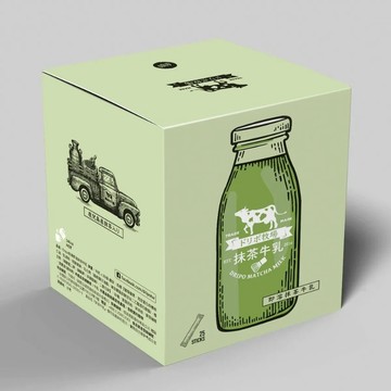 Dripoドリポ牧場抹茶牛乳即溶飲品（原味）✔ 日本進口抹茶粉調製