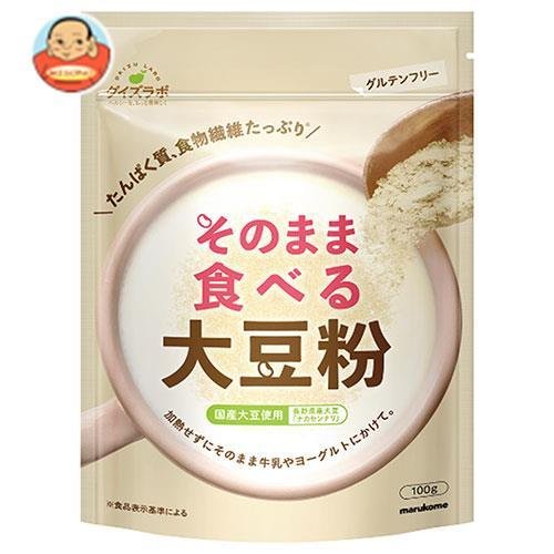 マルコメ ダイズラボ そのまま食べる大豆粉 100g×40袋入