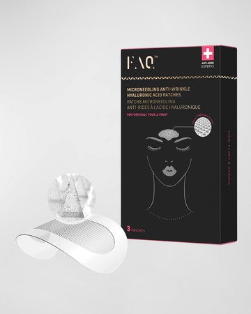 FAQ Microneedling Anti-Wrinkle Hyaluronic Acid Patches For Forehead