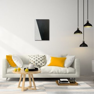 御畫房 當代國家級展覽畫家 抽象系列手繪油畫70×100cm(DB-178)