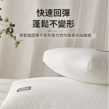 快速出貨🌷枕芯 護頸枕 助眠枕 枕頭 防螨抗菌 可機洗 防螨健康羽絲絨枕 針織按摩枕 午睡枕 透氣舒壓 飯店枕 民宿枕