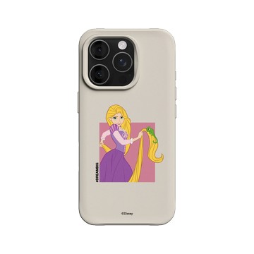 iPhone 16 Pro SolidX 貝殼灰 - 迪士尼-公主系列 Disney Princess - 公主專屬系列-魔髮奇緣 樂佩公主