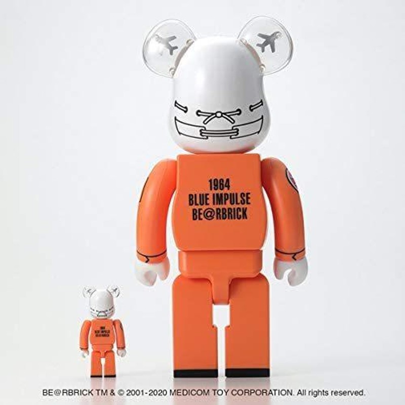 1964 ブルーインパルス ベアブリック BLUE IMPULSE BE@RBRICK 100%&400 ...