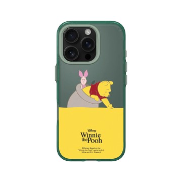 iPhone 16 Pro Clear 憂墨綠 - 迪士尼-小熊維尼 Disney Winnie The Pooh - 蜂蜜冒險