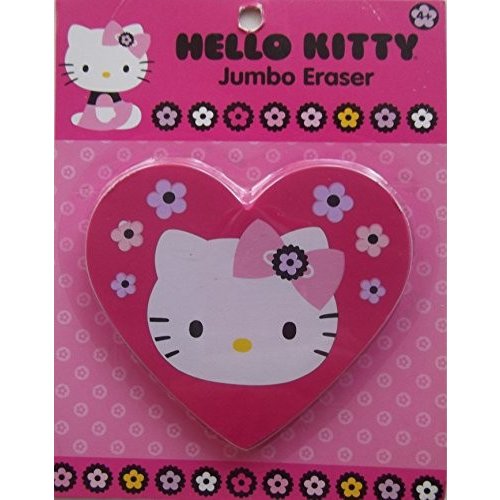 Hello Kittyジャンボハート型消しゴム