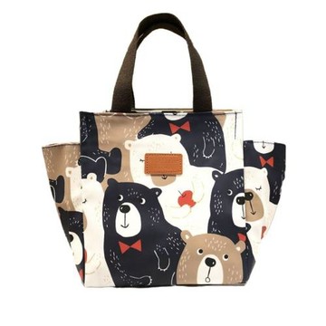 便攜手提袋外出母嬰多功能媽咪包通勤上班族小包包防水水杯手提包