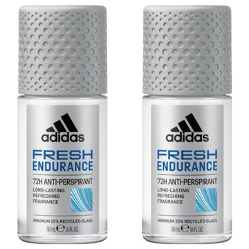 adidas 愛迪達 男用制汗滾珠 清爽長效 50ml  2瓶