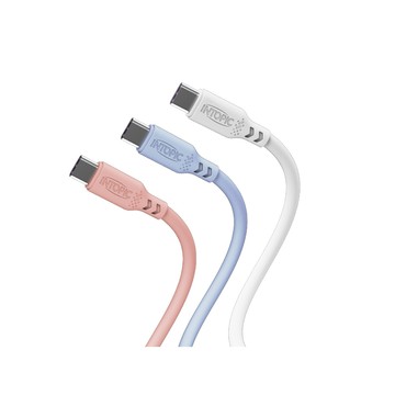INTOPIC Type-C PD240W液態矽膠充電傳輸線120cm(CB-CTC-35)