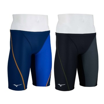 MIZUNO EXER SUITS 男泳褲 長四角泳褲 訓練用 N2MB2575-【iSport愛運動】