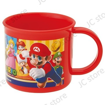 日本製 SKATER 200ml 水杯 瑪莉兄弟 茶杯 漱口杯 杯子 瑪利歐 MARIO 馬力歐 塑膠杯
