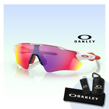 【Oakley】Radar ev path 公路運動太陽眼鏡(OO9208-05 Prizm road 鏡片)