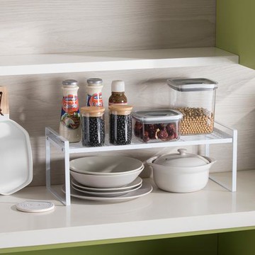 歐潤哲 廚房置物架伸縮櫥柜收納架水槽架桌面儲物架收納架調料架