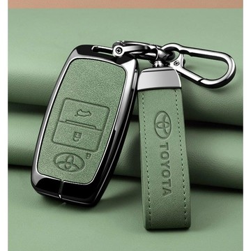 🔥適用於豐田 YARIS CROSS鑰匙殼 不擋信號 Toyota 豐田金屬鑰匙套 閤金全包保護 豐田汽車鑰匙套