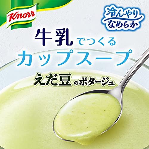 味の素 クノール 牛乳でつくる えだ豆のポタージュ 3袋入×10個 スープ 冷製スープ インスタントスープ 冷たいスープ