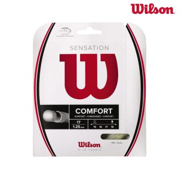 【Wilson威爾森】網球線 SENSATION 17 舒適型軟線(運動 網球 配件 戶外)