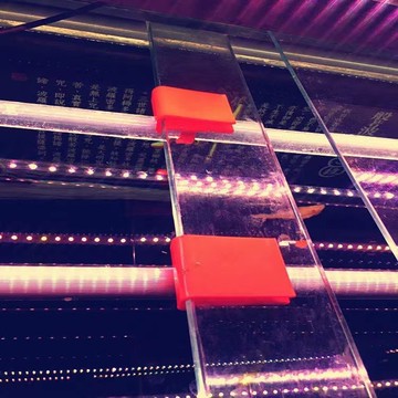 【臺灣熱賣】魚缸燈卡魚缸燈管固定夾卡扣懸掛燈架T8T5魚缸燈固定配件