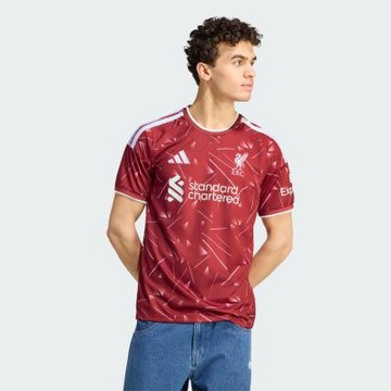 【adidas 愛迪達】 利物浦足球俱樂部 26/27 主場球衣 吸濕排汗 男 KA6852