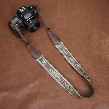cam-in繡花系列民族風 單反數碼照相機背帶 微單攝影肩帶cam7440